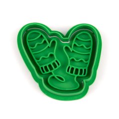 Zimní rukavice | dvoudílné vykrajovátko