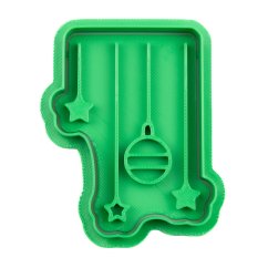 Visící ozdoby 1 | dvoudílné vykrajovátko