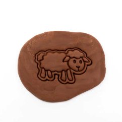 Ovečka | dvoudílné vykrajovátko