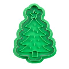 Stromeček 2 | dvoudílné vykrajovátko