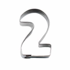 Číslice - 2 - dva | vykrajovátko