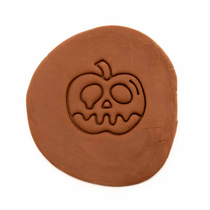 Strašidelné jablko | dvoudílné vykrajovátko