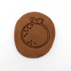 Pomeranč | dvoudílné vykrajovátko