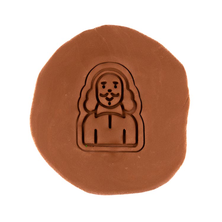 Herec | dvoudílné vykrajovátko