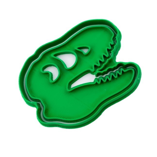 Lebka dinosaura | dvoudílné vykrajovátko