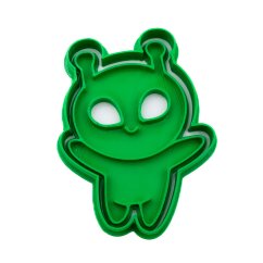 Mimozemšťan | dvoudílné vykrajovátko