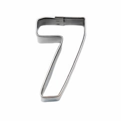 Číslice - 7 - sedm | vykrajovátko