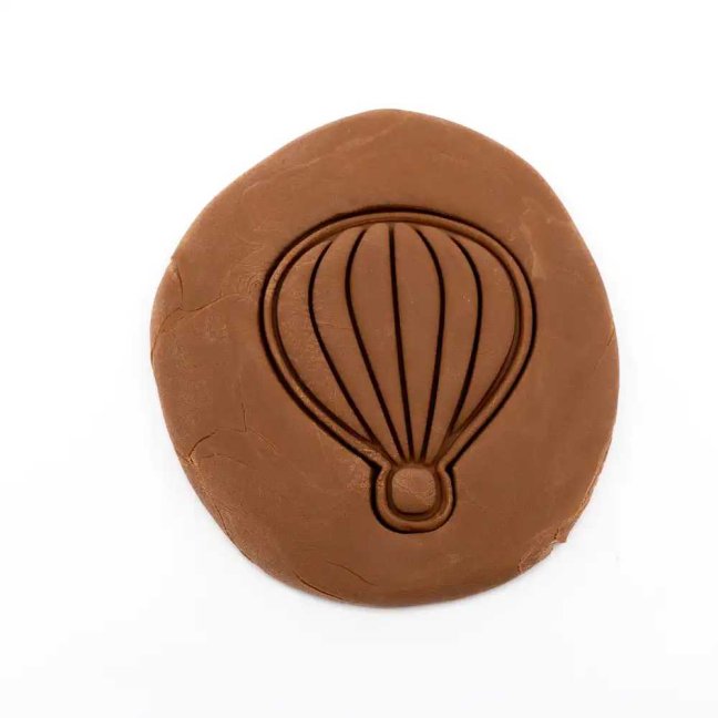 Horkovzdušný balón | dvoudílné vykrajovátko