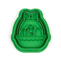 Koš s vajíčky | dvoudílné vykrajovátko