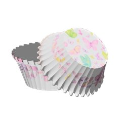 Motýlci | papírové košíčky na muffiny a cupcakes | 50 ks