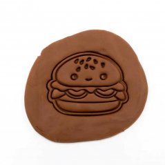 Hamburger | alakú kiszúró forma