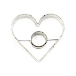 Srdíčko + kolečko | vykrajovátko se středem