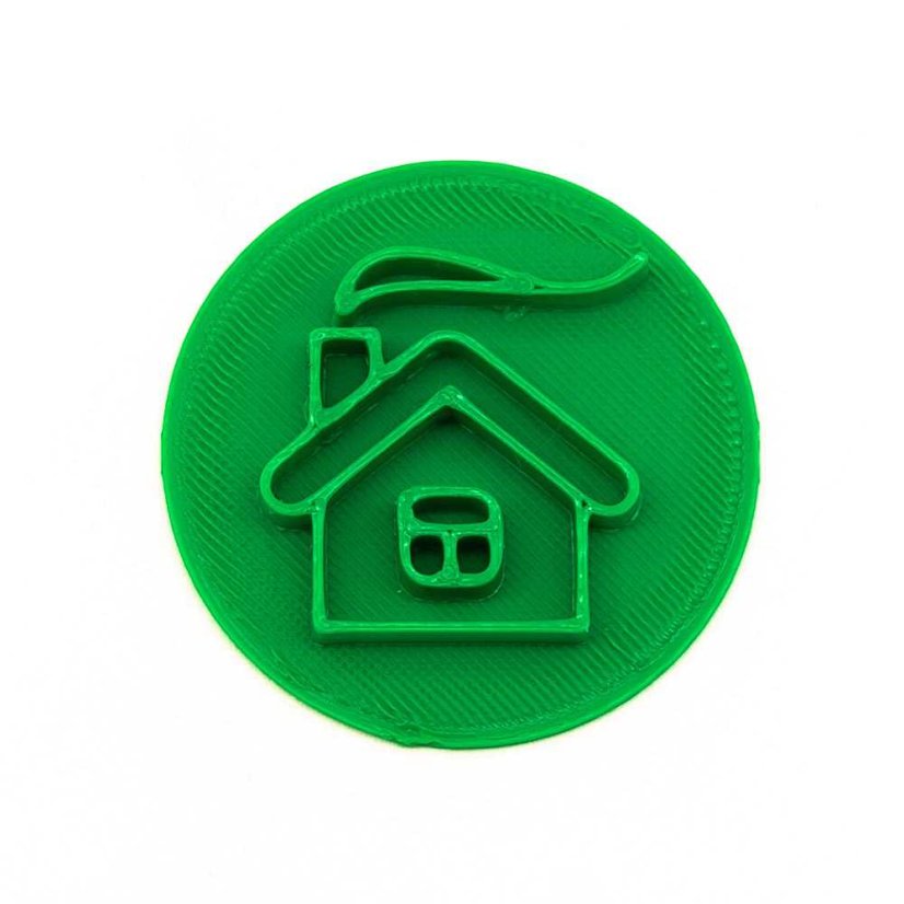 Domeček | razítko - Velikost: 4 cm