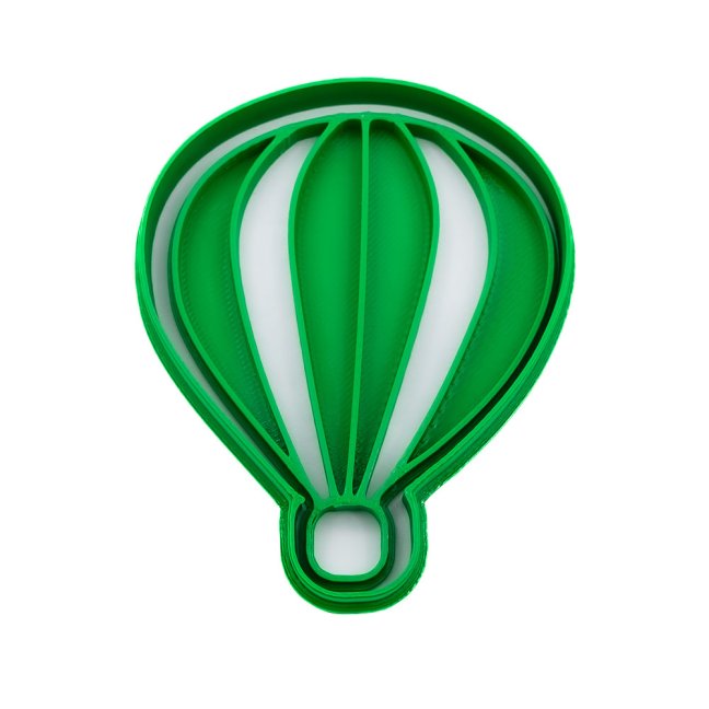 Horkovzdušný balón | dvoudílné vykrajovátko