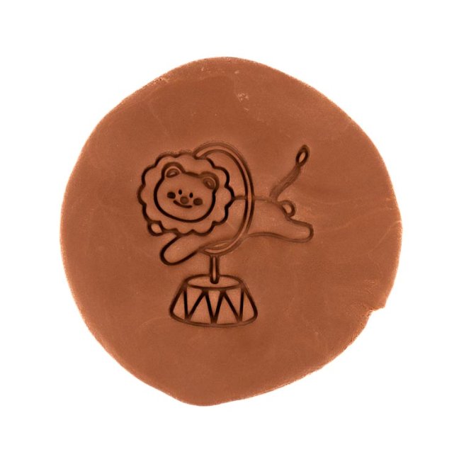 Cirkusový lev | dvoudílné vykrajovátko