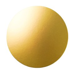 Dortová podložka 30 cm lepenková tenká zlatá