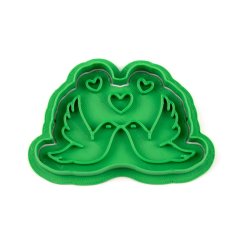 Hrdličky | dvoudílné vykrajovátko