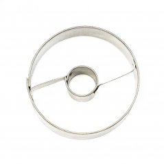 Koło + koło | metalowy foremki ze środkiem