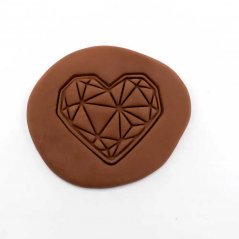 Gyémánt szív | alakú kiszúró forma