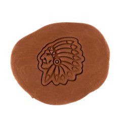 Indián hlava | dvoudílné vykrajovátko