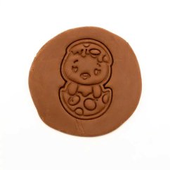 Kuřátko ve skořápce | dvoudílné vykrajovátko