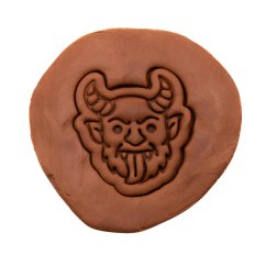 Čert - hlava 3 | dvoudílné vykrajovátko