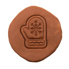 Rukavice s vločkou | dvoudílné vykrajovátko