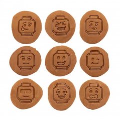 Emotikony – Lego | zestaw wykrawacz do ciastek
