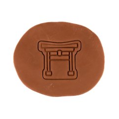 Japonská stavba | dvoudílné vykrajovátko