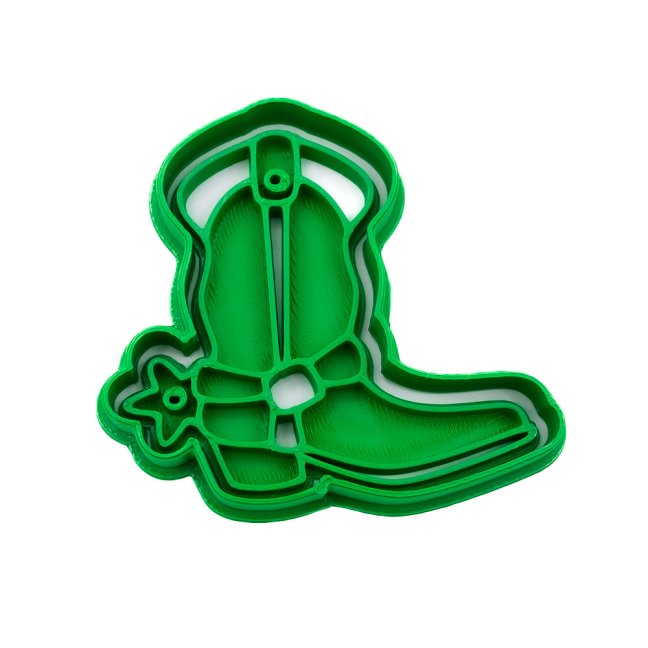 Kovbojská bota | dvoudílné vykrajovátko