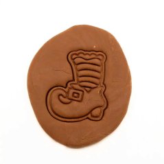 Čarodějnická bota | dvoudílné vykrajovátko