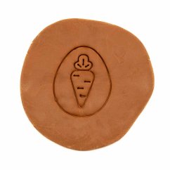 Vejce s mrkví | dvoudílné vykrajovátko