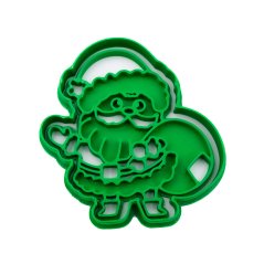 Santa - postava | dvoudílné vykrajovátko