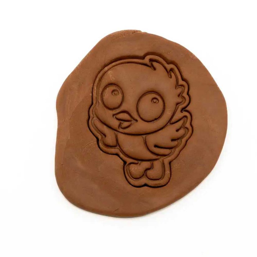 Kuřátko zvědavé | dvoudílné vykrajovátko