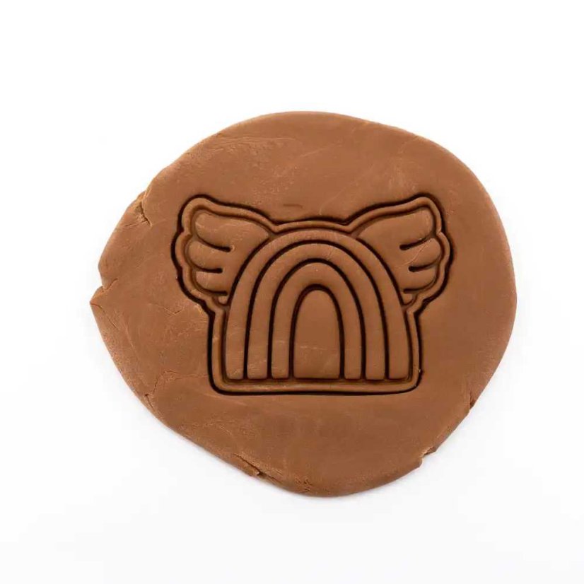 Duha - křídla | dvoudílné vykrajovátko