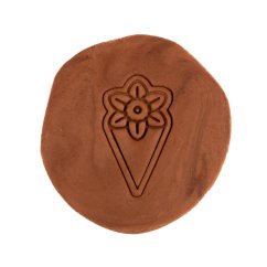 Kornout květina | dvoudílné vykrajovátko