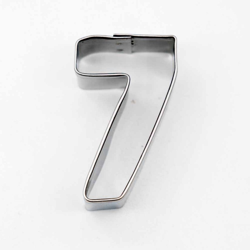 Číslice - 7 - sedm | vykrajovátko