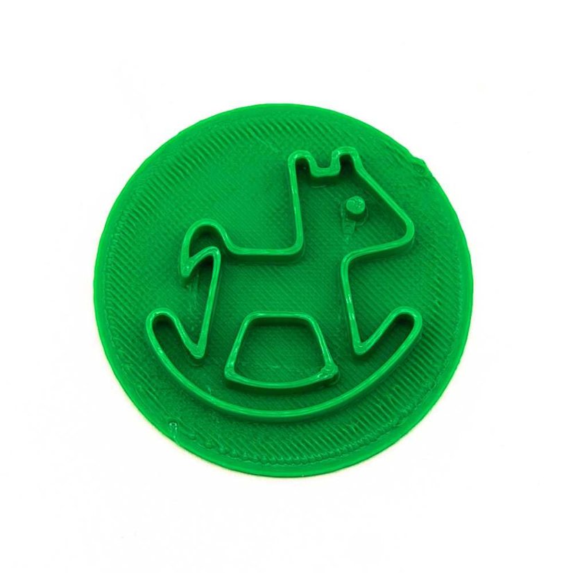 Houpací koník | razítko - Velikost: 4 cm