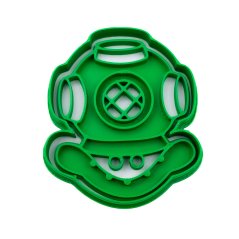 Potápěčská helma | dvoudílné vykrajovátko