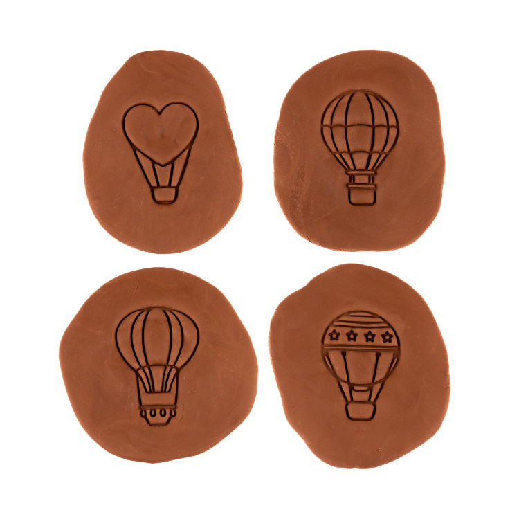 Horkovzdušké balony | sada vykrajovátek