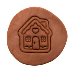 Vánoční chaloupka | dvoudílné vykrajovátko