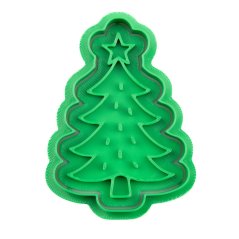 Stromeček 2 | dvoudílné vykrajovátko