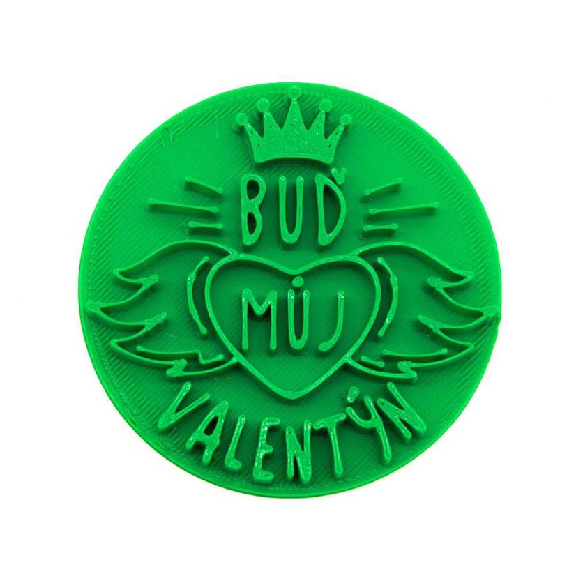 Valentýn 2 | razítko s přáním