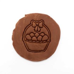 Košík s vajíčky | dvoudílné vykrajovátko