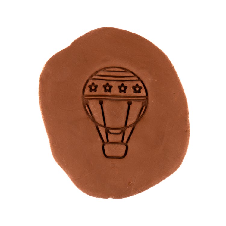 Horkovzdušný balon 5 | dvoudílné vykrajovátko