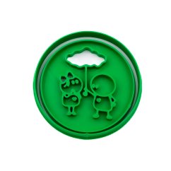 Bigli Migli - Deštník | dvoudílné vykrajovátko