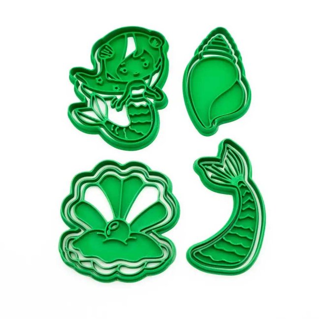 Mořská víla  | sada vykrajovátek