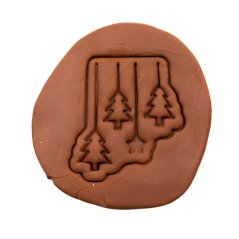 Visící stromečky | dvoudílné vykrajovátko