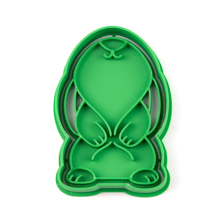 Zajíček 14 | dvoudílné vykrajovátko