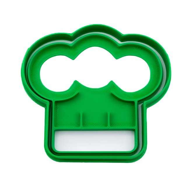 Kuchařská čepice | dvoudílné vykrajovátko